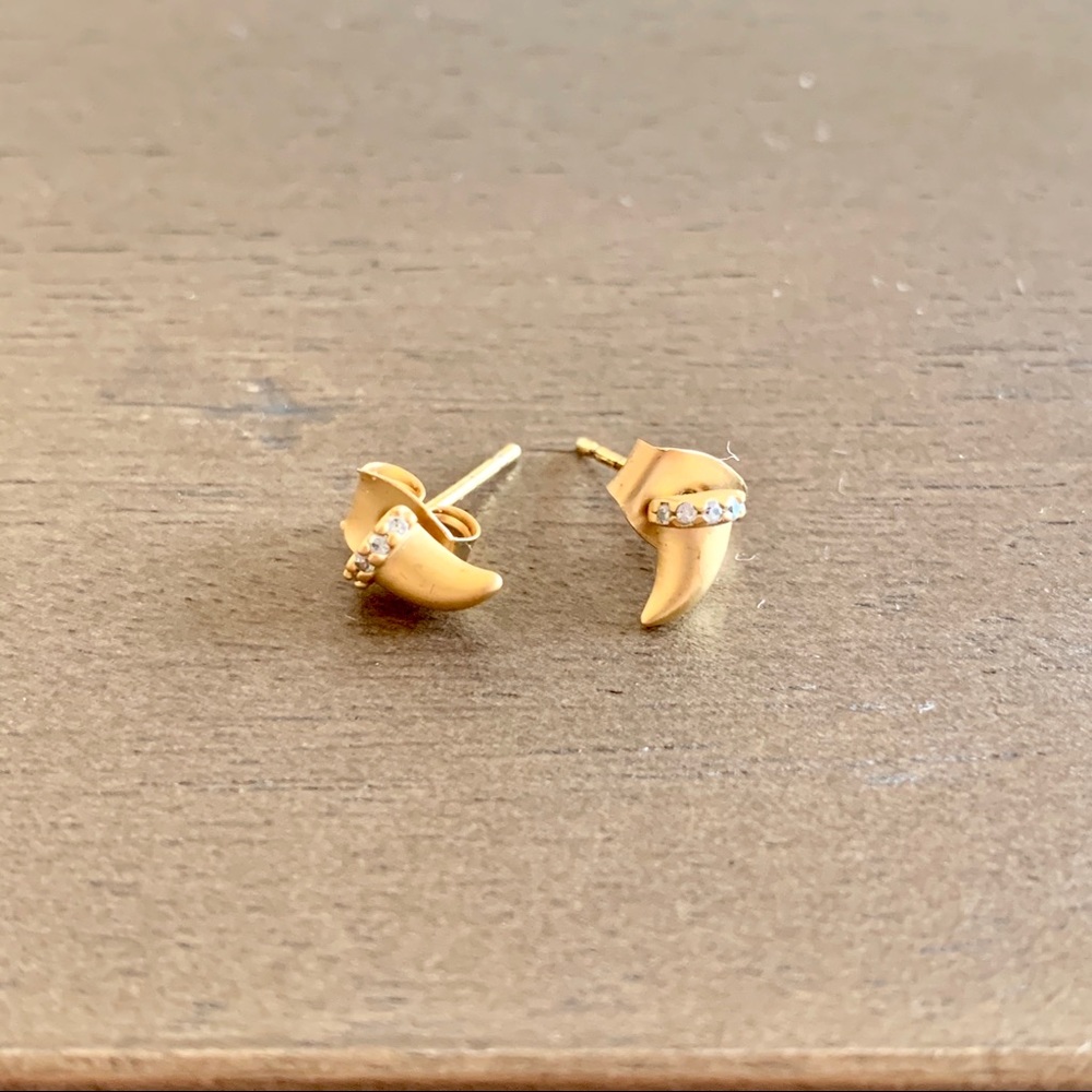 Anthropologie “Horn” Earrings